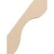 Ekena Millwork 3-inch W x 18-inch D x 24-inch H Stanfield Rough Cedar Woodgrain TimberThane Knee Brace, Primed BRCUR03X18X24STARCPR - alternate 4